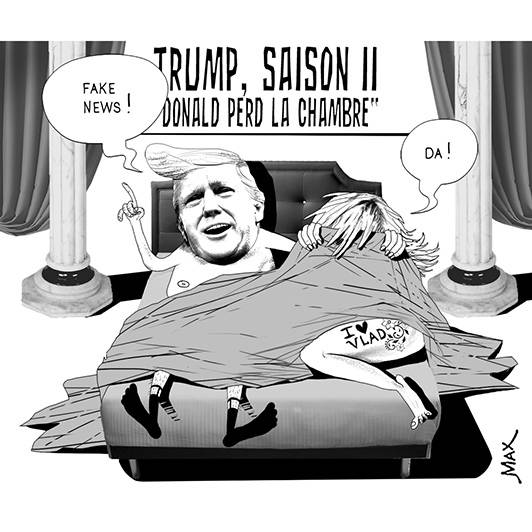 Trump à poil